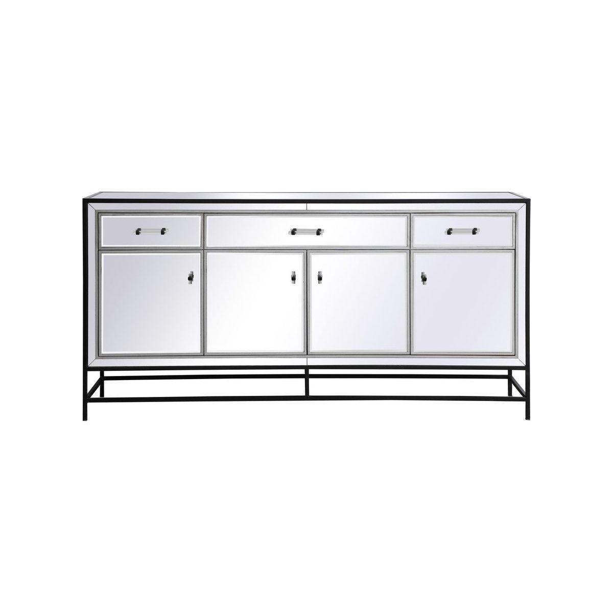 Elegant Lighting - James Credenza - MF72072BK - Canada Light Shop