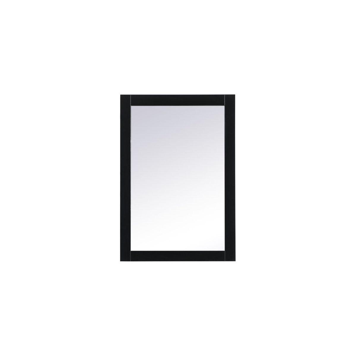 Elegant Lighting - Cole Vanity Mirror - VM22232BK - Canada Light Shop