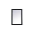 Elegant Lighting - Cole Vanity Mirror - VM22232BK - Canada Light Shop
