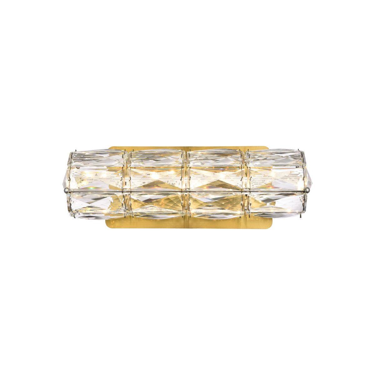 Elegant Lighting - Valetta LED Wall Sconce - 3501W12G - Canada Light Shop