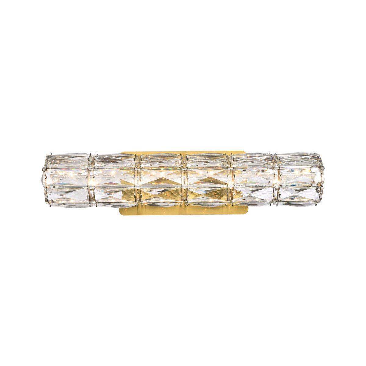 Elegant Lighting - Valetta LED Wall Sconce - 3501W18G - Canada Light Shop