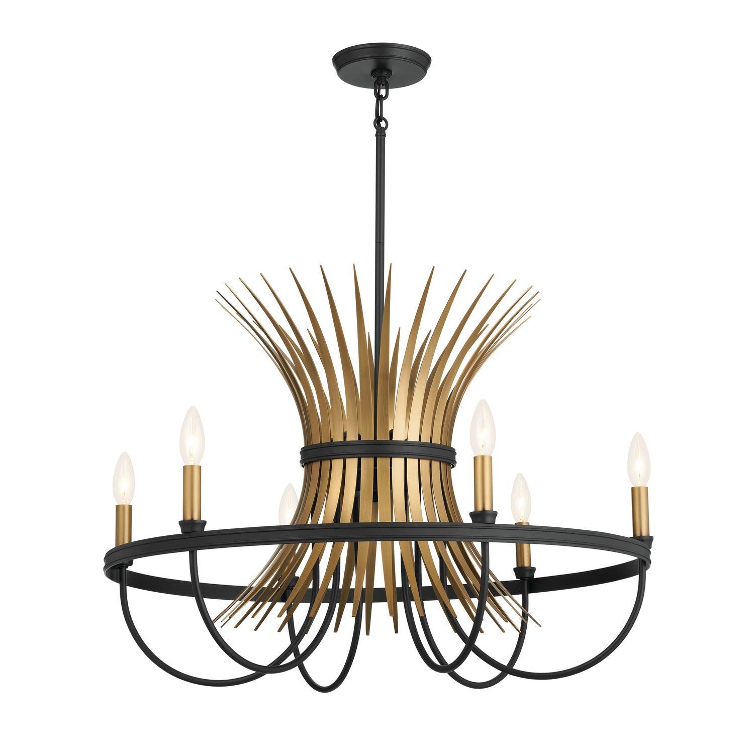 Kichler - Baile Chandelier - 52458BK - Canada Light Shop