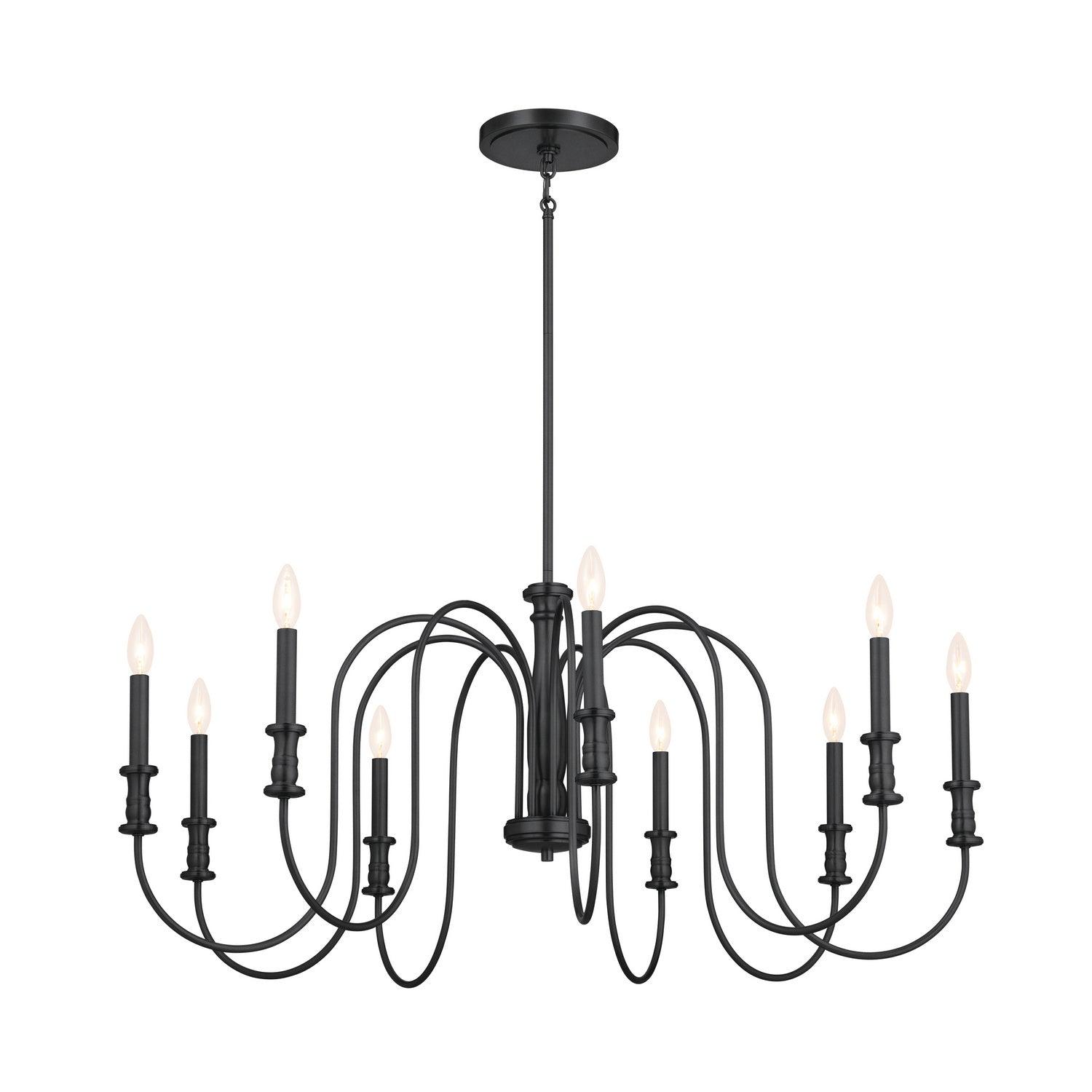 Kichler - Karthe Chandelier - 52471BK - Canada Light Shop