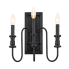 Kichler - Karthe Wall Sconce - 52473BK - Canada Light Shop