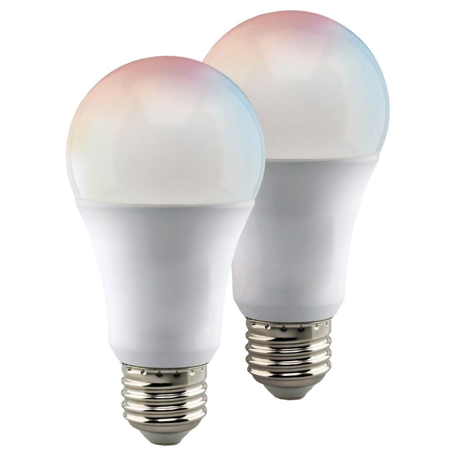 Satco Products - Strafish WiFi Smart Bulb - 10A19/LED/RGB/TW/T20/SF/2PK (2x Pack) - S11275 - Canada Light Shop