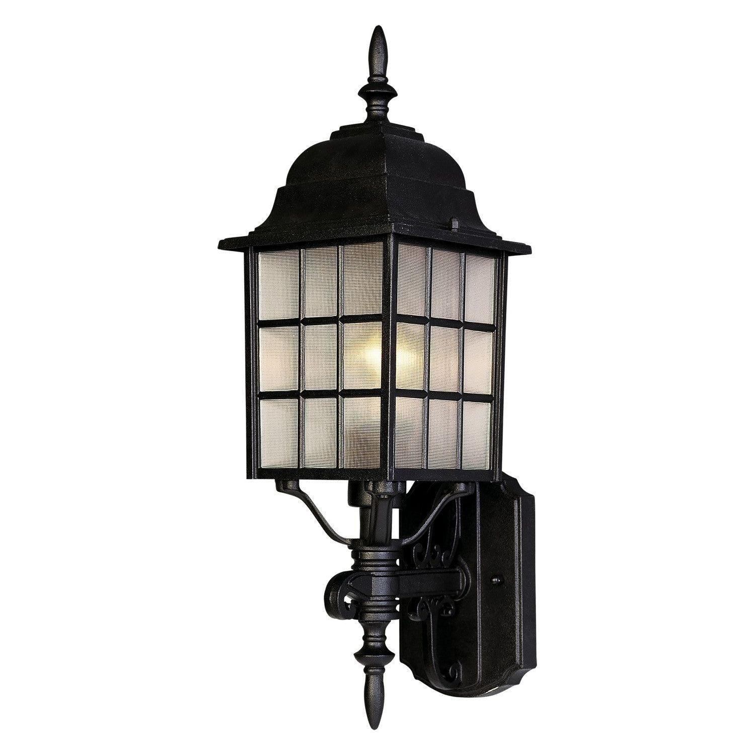 Maxim Lighting - North Church Outdoor Wall Lantern - 1050BK - Canada Light Shop