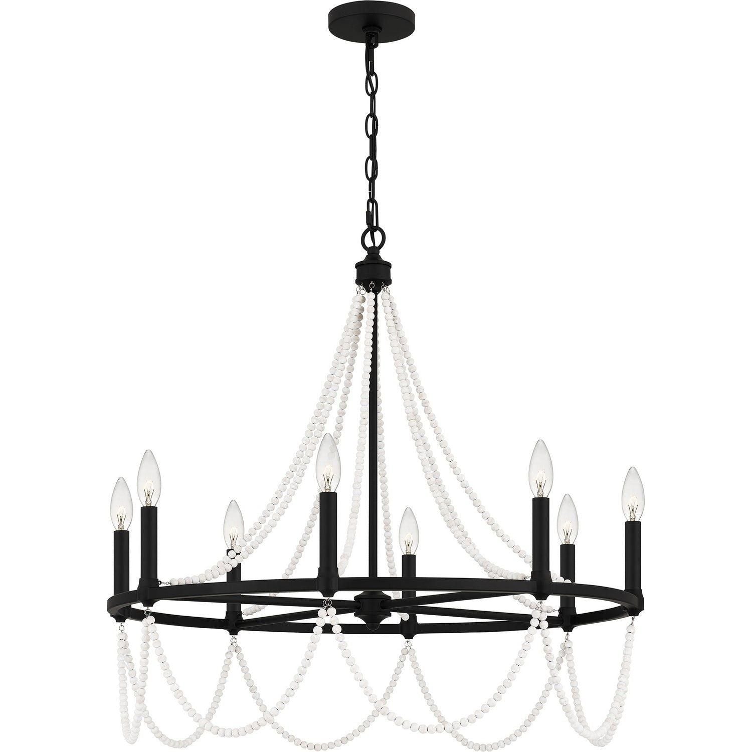 Quoizel - Brigitta Chandelier - BGA5030MBK - Canada Light Shop