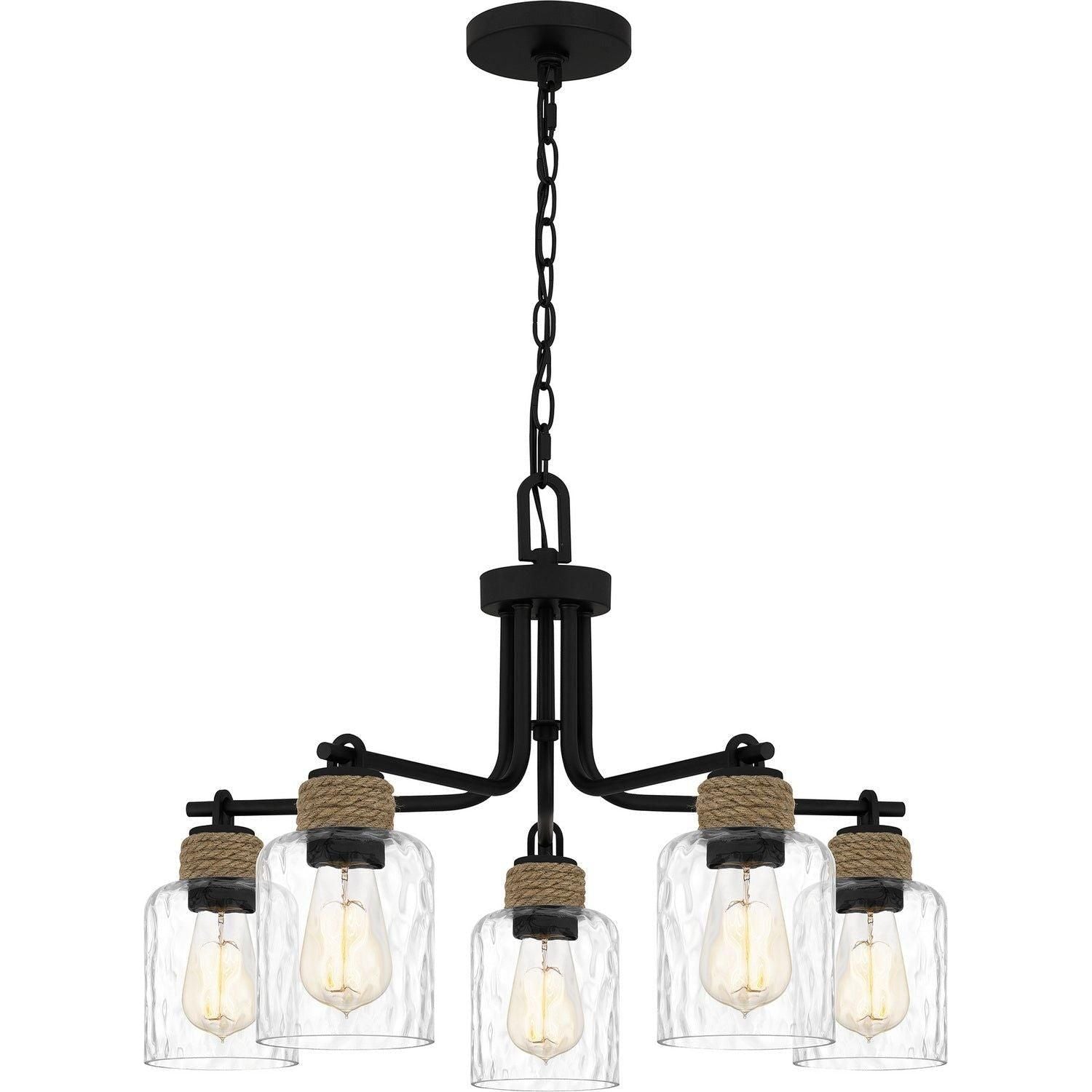 Quoizel - Baltic Chandelier - BTC5025MBK - Canada Light Shop