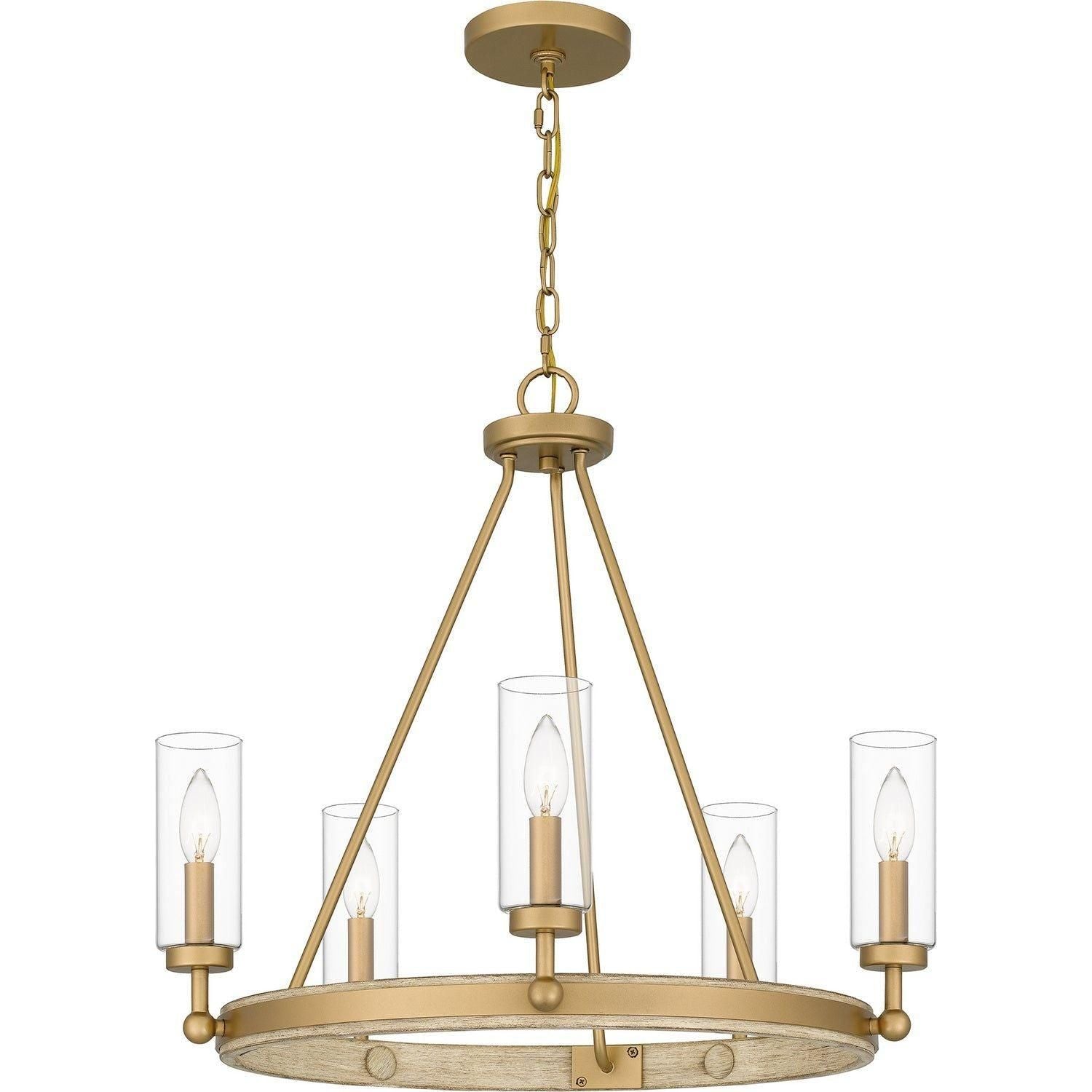 Quoizel - Kelleher Chandelier - KEL5025NWS - Canada Light Shop