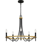 Quoizel - Legare Chandelier - LGR5026MBK - Canada Light Shop