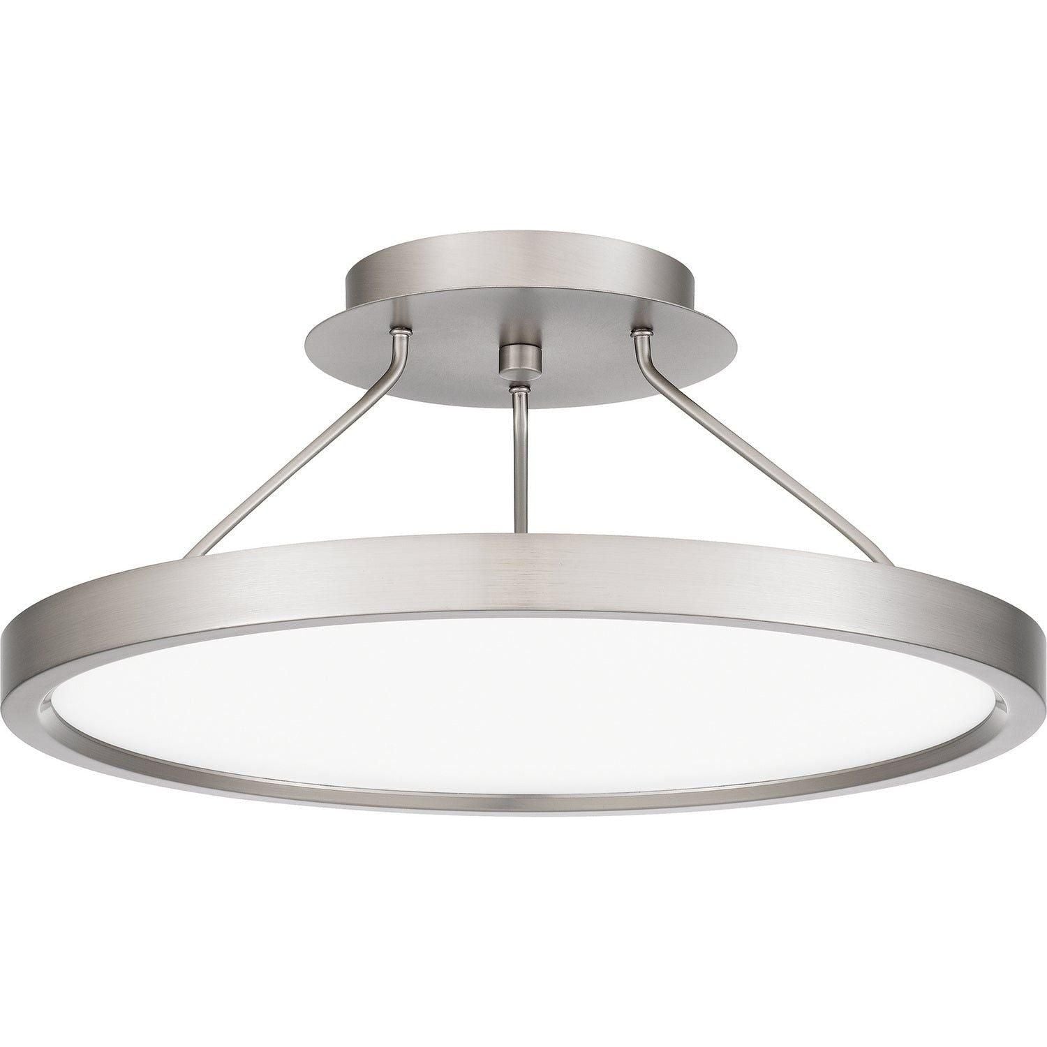 Quoizel - Outskirts LED Semi Flush Mount - OST1815BN - Canada Light Shop
