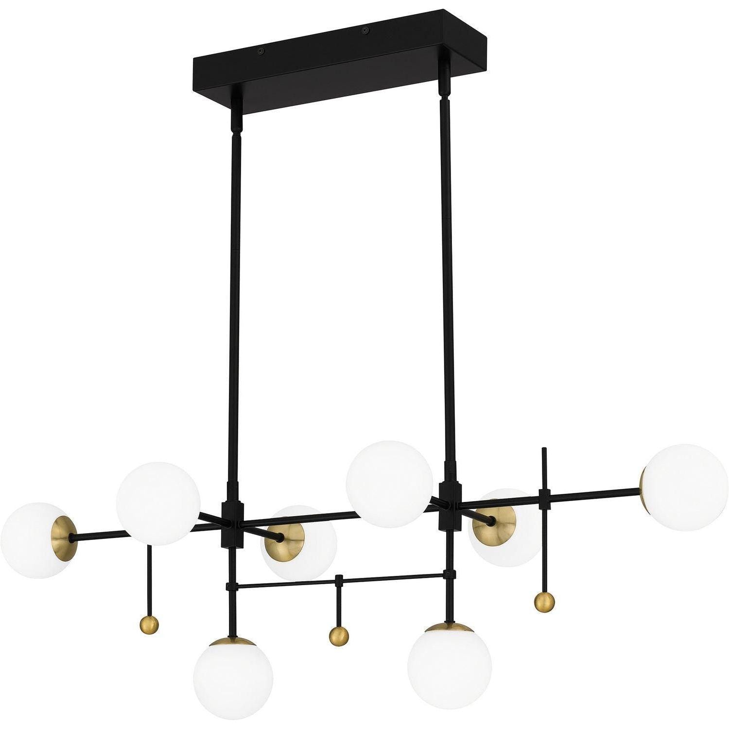 Quoizel - Blaire LED Island Chandelier - PCBRE839MBK - Canada Light Shop