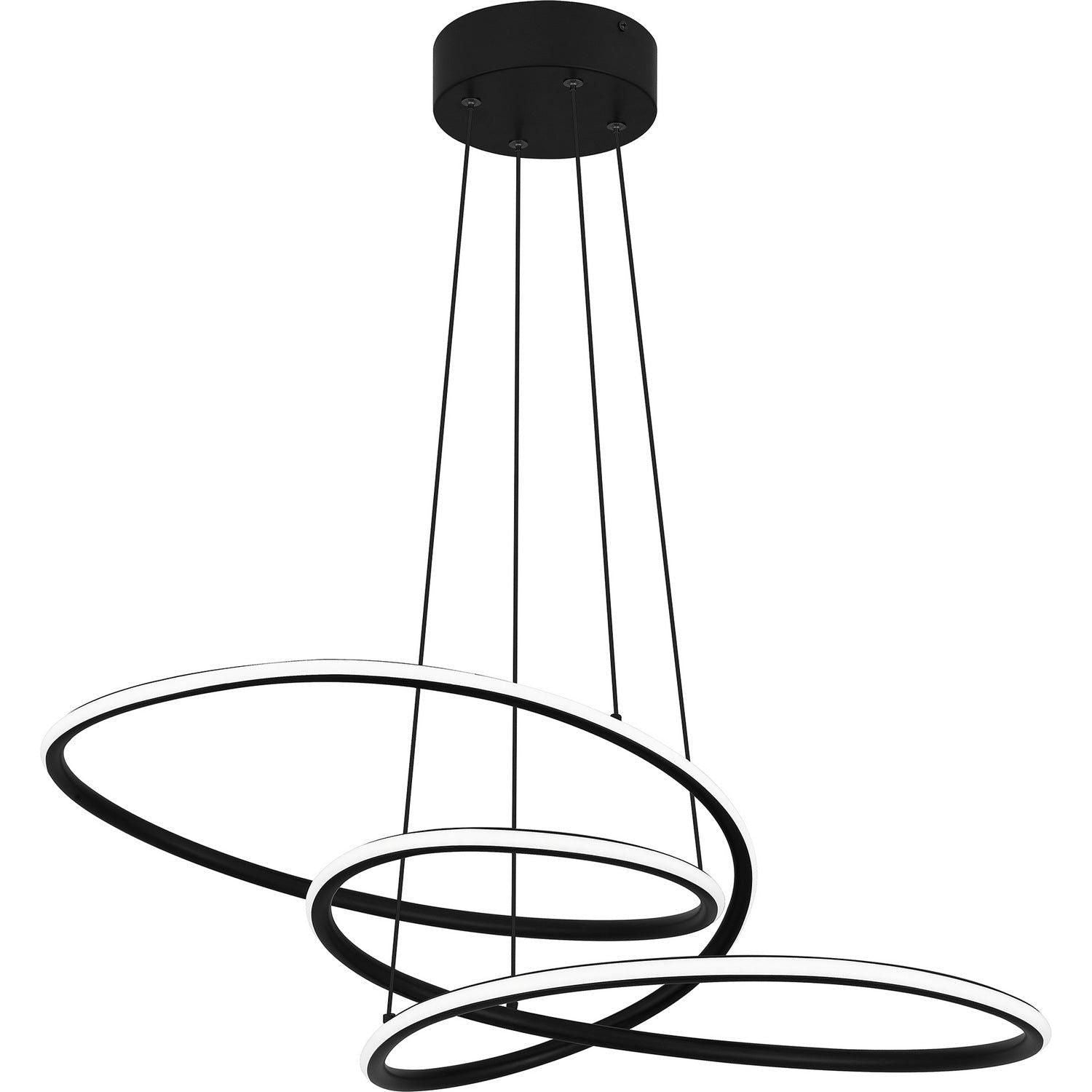 Quoizel - Ovard LED Pendant - PCOVD2827MBK - Canada Light Shop