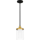 Quoizel - Rowland Mini Pendant - ROW1506MBK - Canada Light Shop