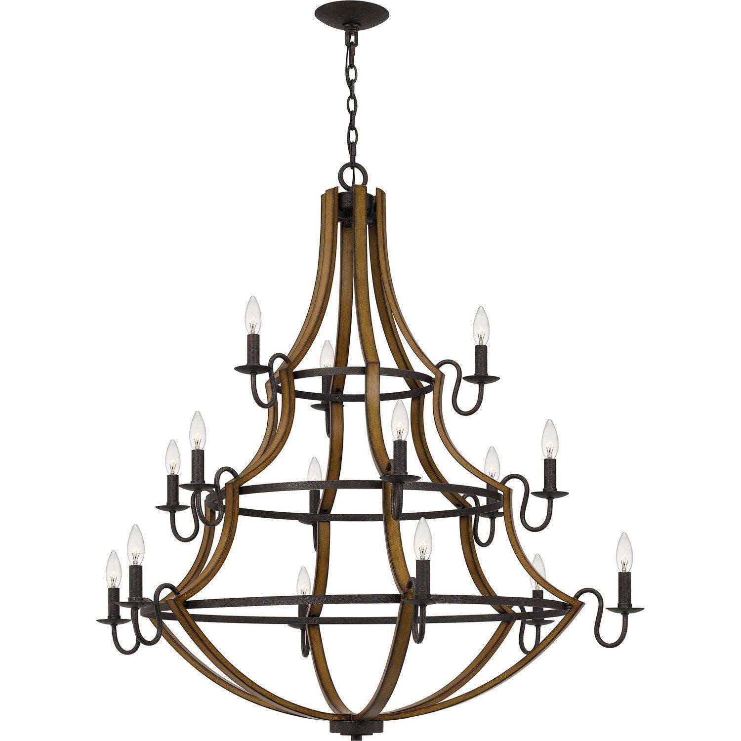Quoizel - Shire Chandelier - SHR5015RK - Canada Light Shop