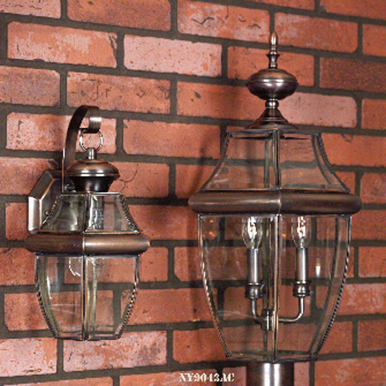 Quoizel - Newbury Outdoor Post Lantern - NY9043AC - Canada Light Shop