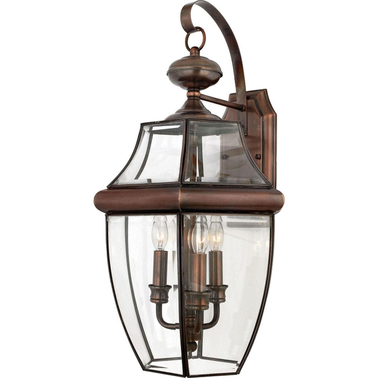 Quoizel - Newbury Outdoor Wall Lantern - NY8318AC - Canada Light Shop