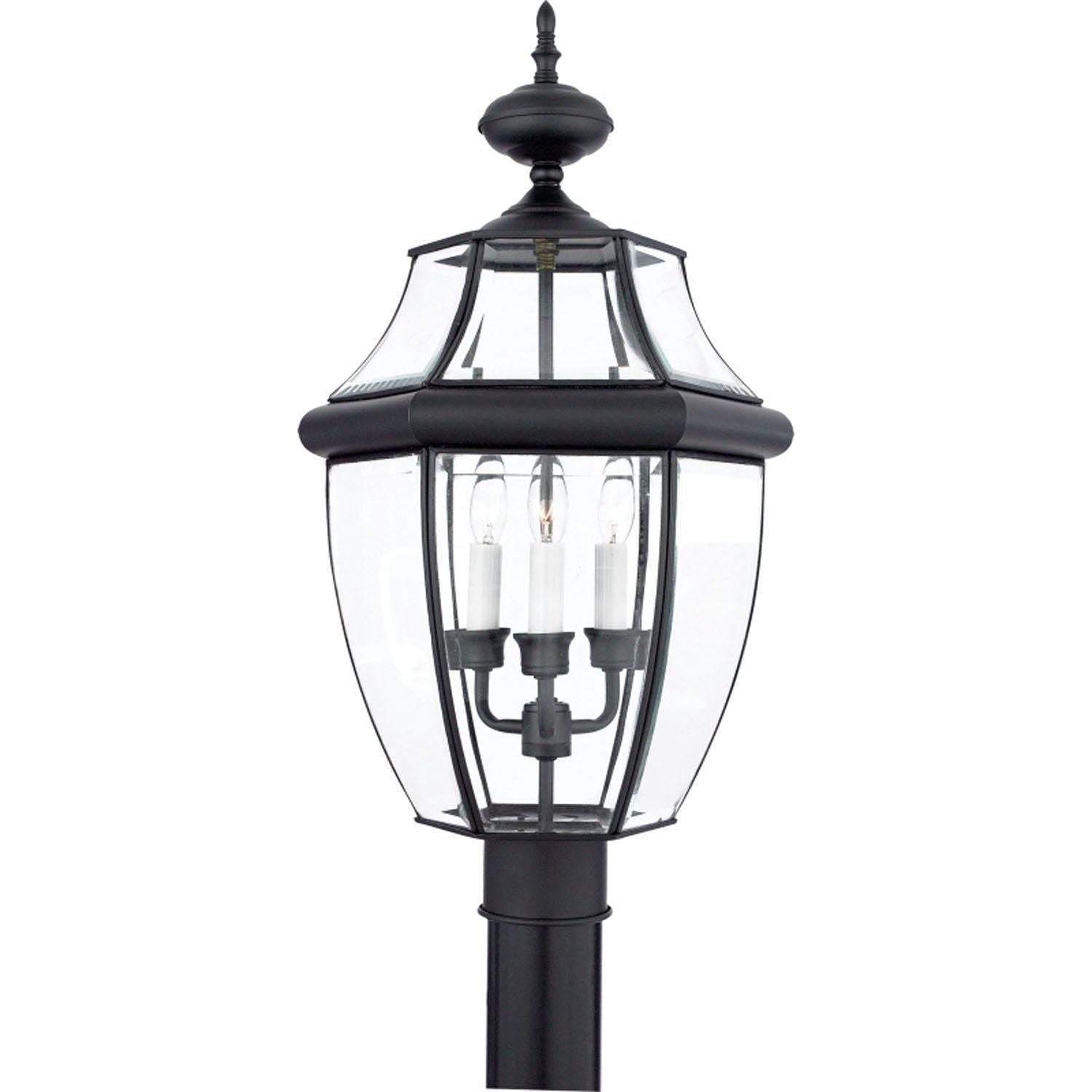 Quoizel - Newbury Outdoor Post Lantern - NY9043K - Canada Light Shop