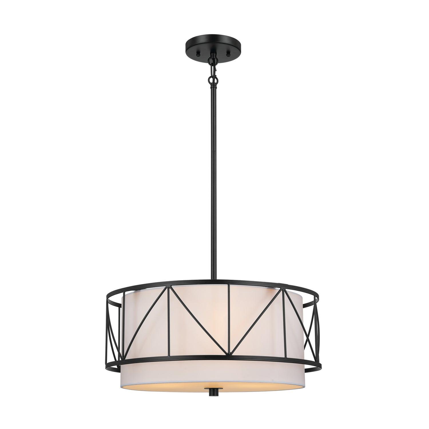 Kichler - Birkleigh Pendant/Semi Flush - 5075 - 52075BK - Canada Light Shop