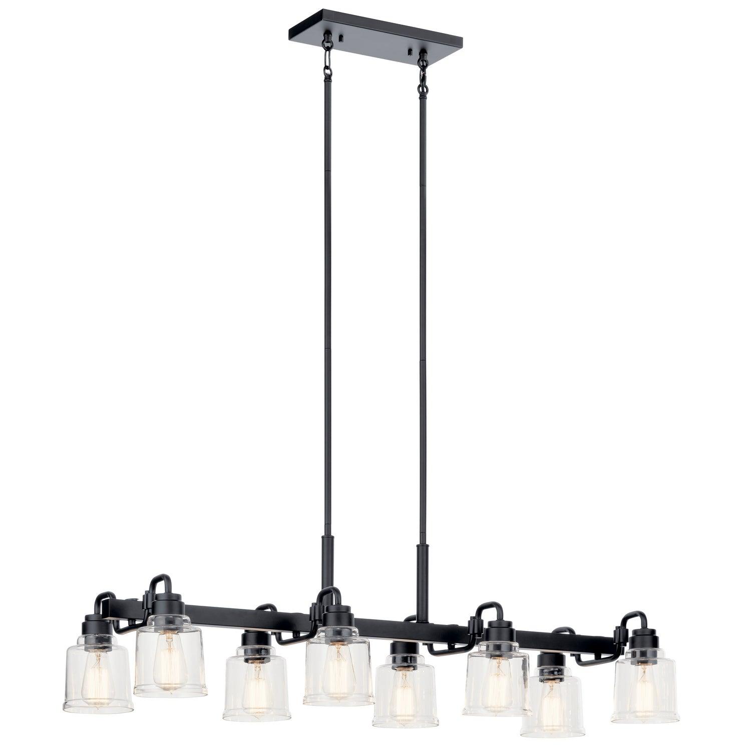 Kichler - Aivian Linear Chandelier - 52400BK - Canada Light Shop