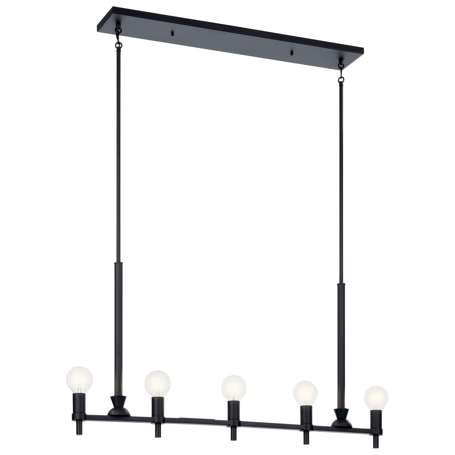 Kichler - Torvee Linear Chandelier - 52425BK - Canada Light Shop