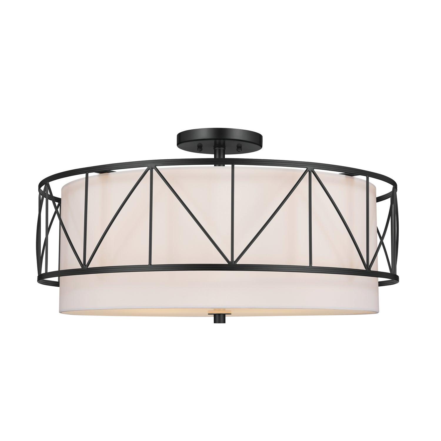 Kichler - Birkleigh Semi Flush Mount - 52076BK - Canada Light Shop