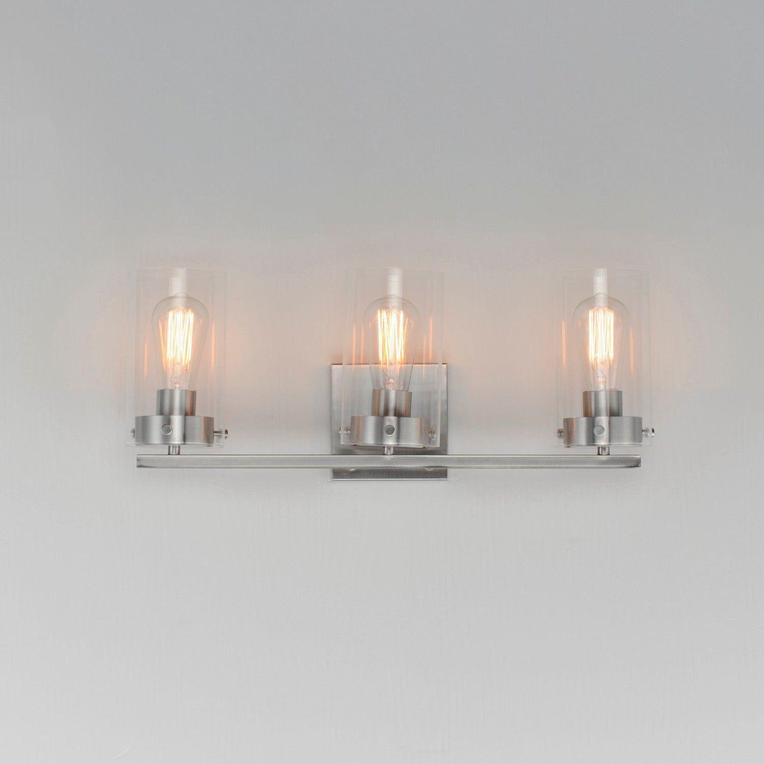 Maxim Lighting - Pinn Bath Vanity - 12405CLBKSBR - Canada Light Shop