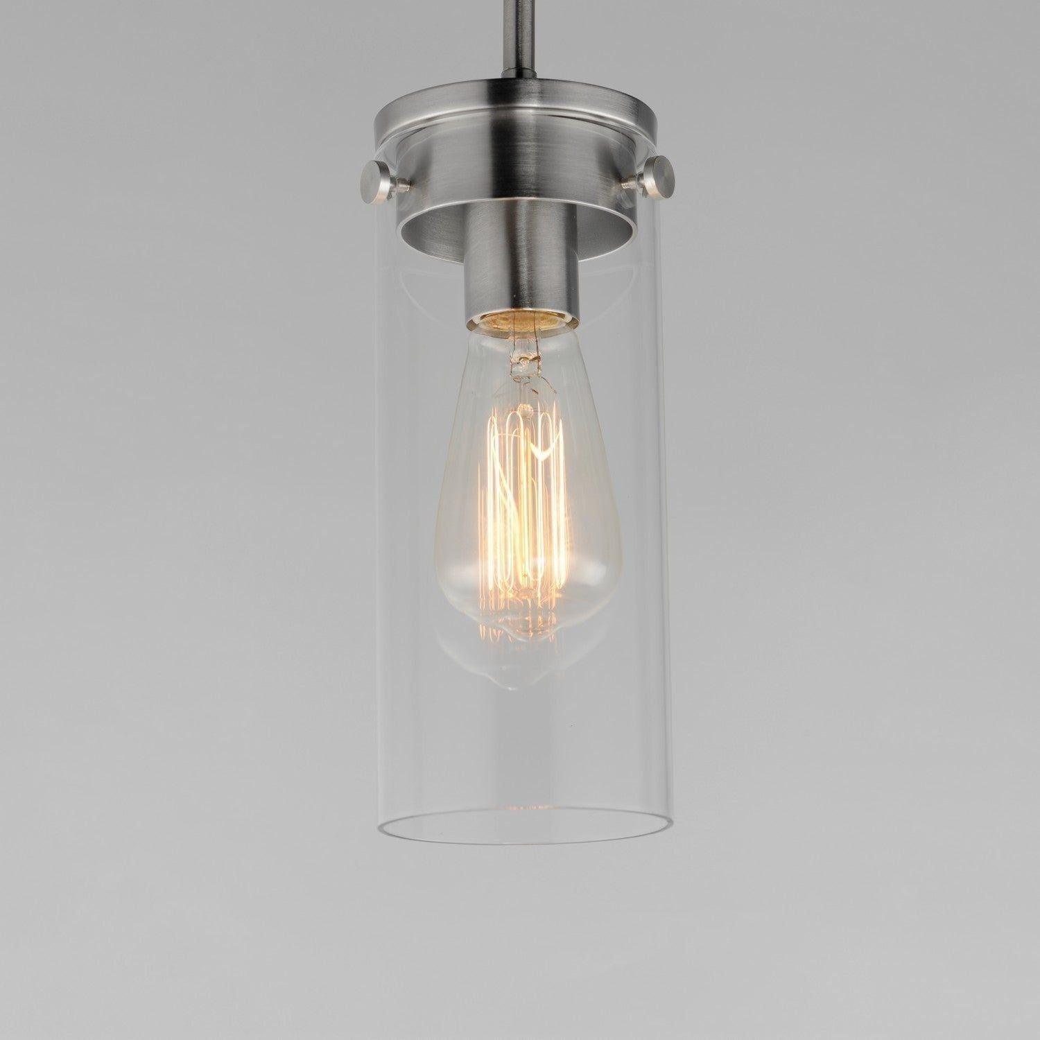Maxim Lighting - Pinn Mini Pendant - 12406CLBKSBR - Canada Light Shop