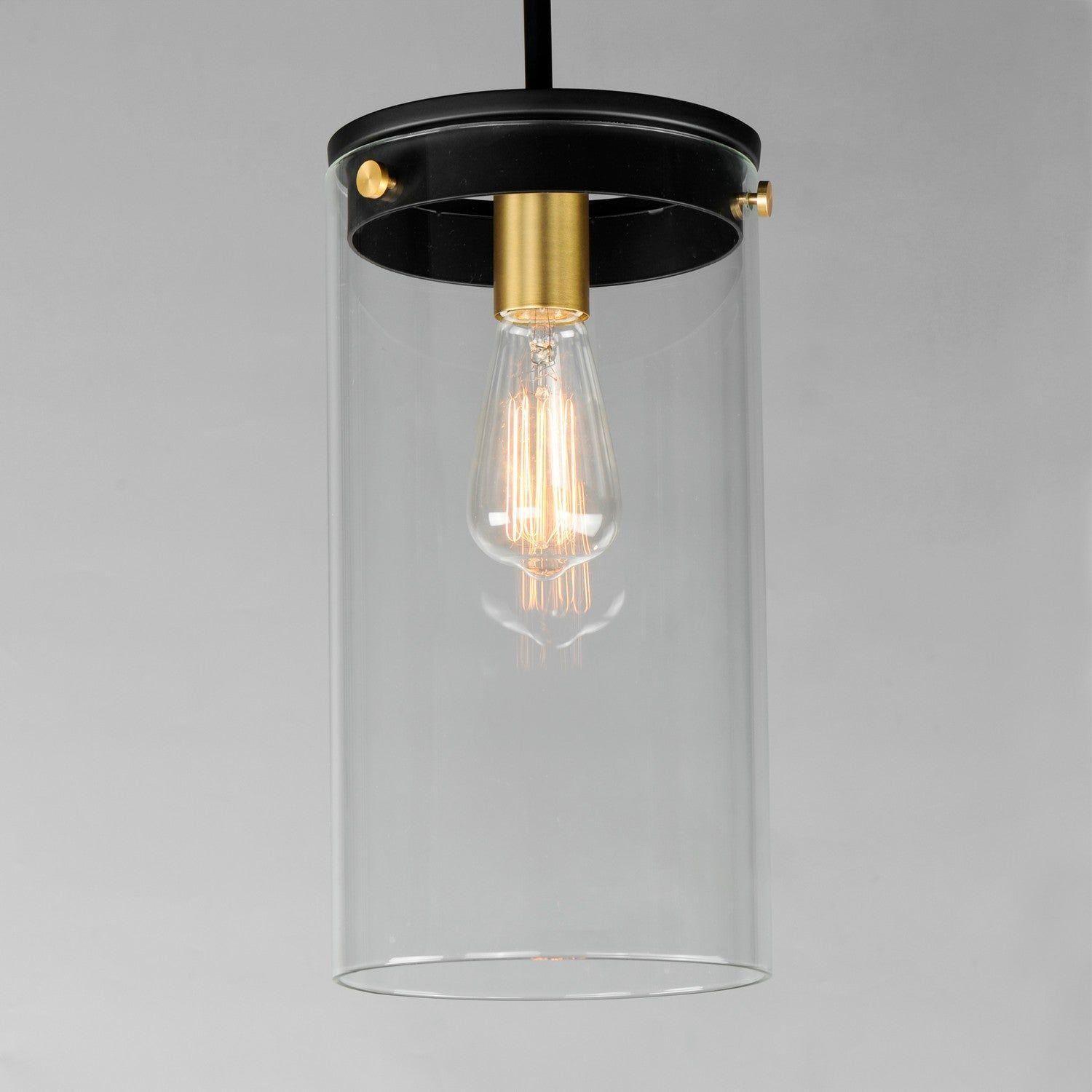 Maxim Lighting - Pinn Pendant - 12408CLBKSBR - Canada Light Shop