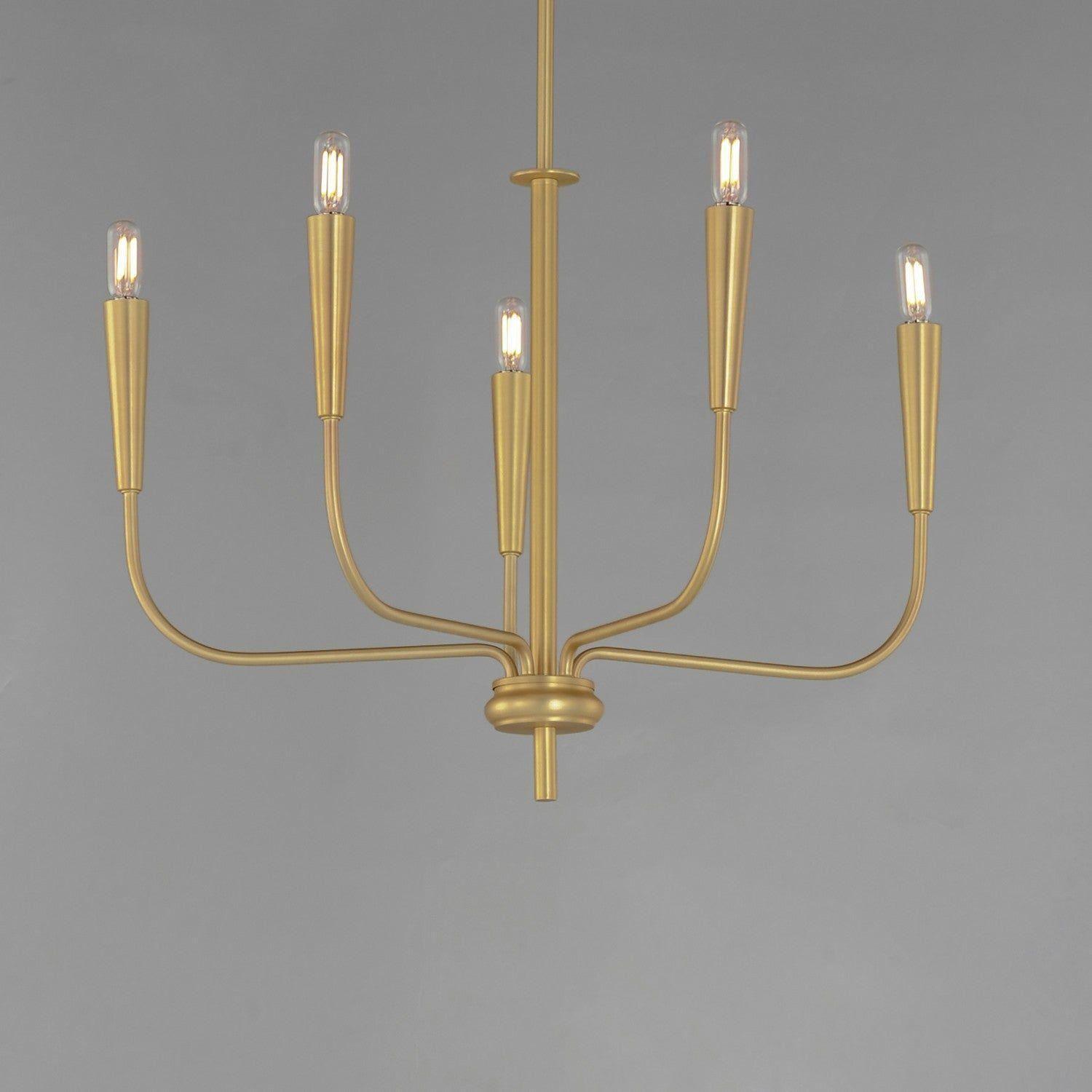 Maxim Lighting - Vela Chandelier - 24815BK - Canada Light Shop