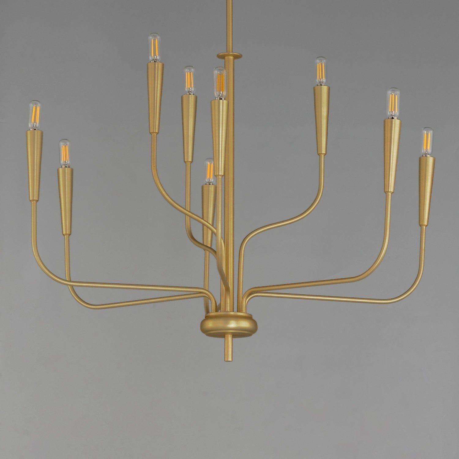 Maxim Lighting - Vela Chandelier - 24815BK - Canada Light Shop