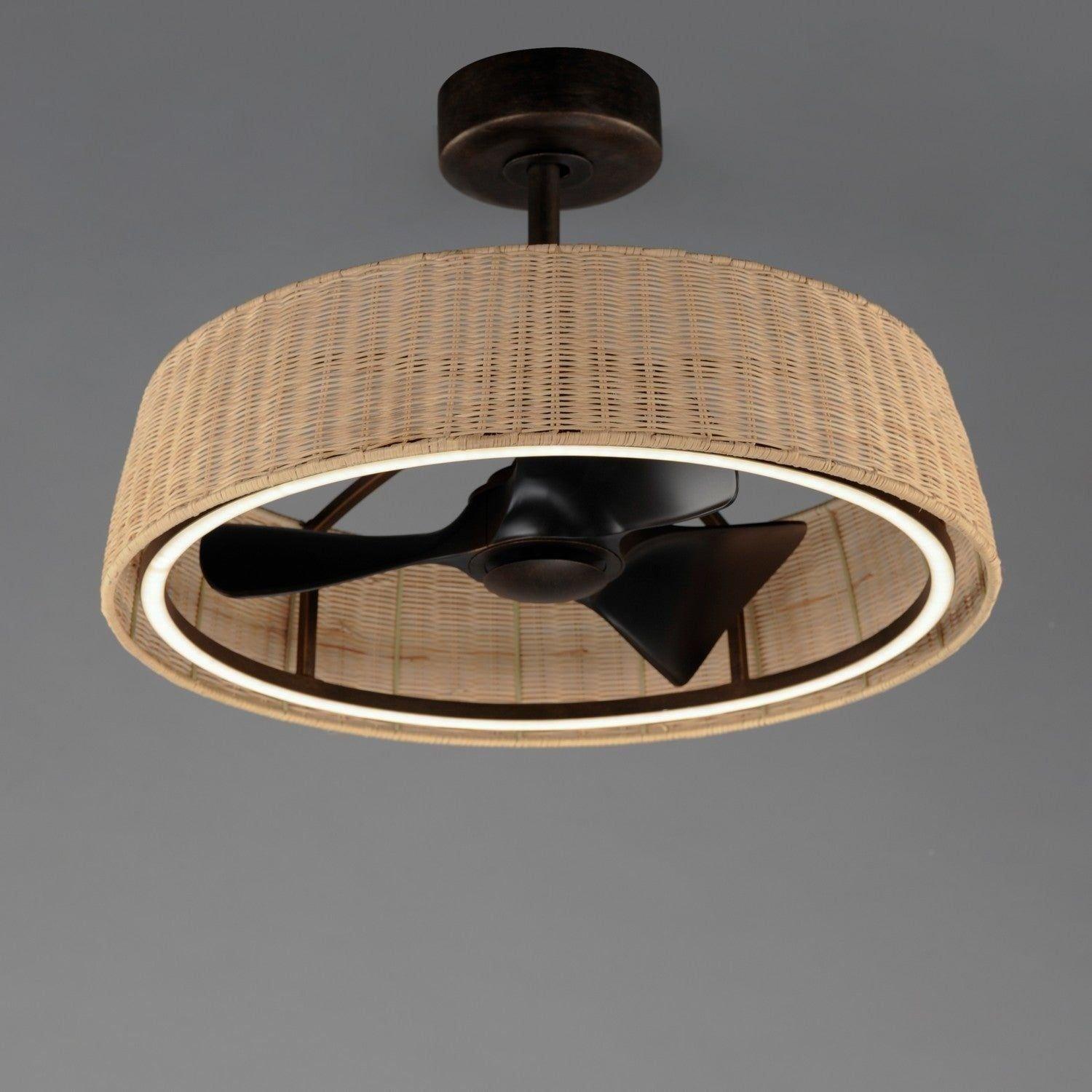 Maxim Lighting - Tulum LED Outdoor Fandelight - 61012NADBZ - Canada Light Shop