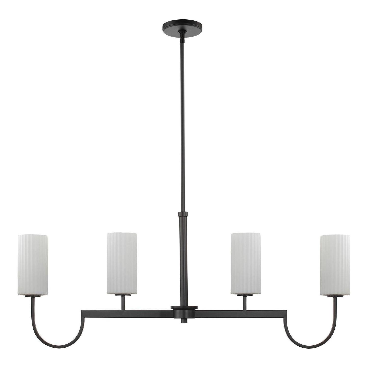 Maxim Lighting - Town and Country Linear Chandelier - 32004SWBK - Canada Light Shop