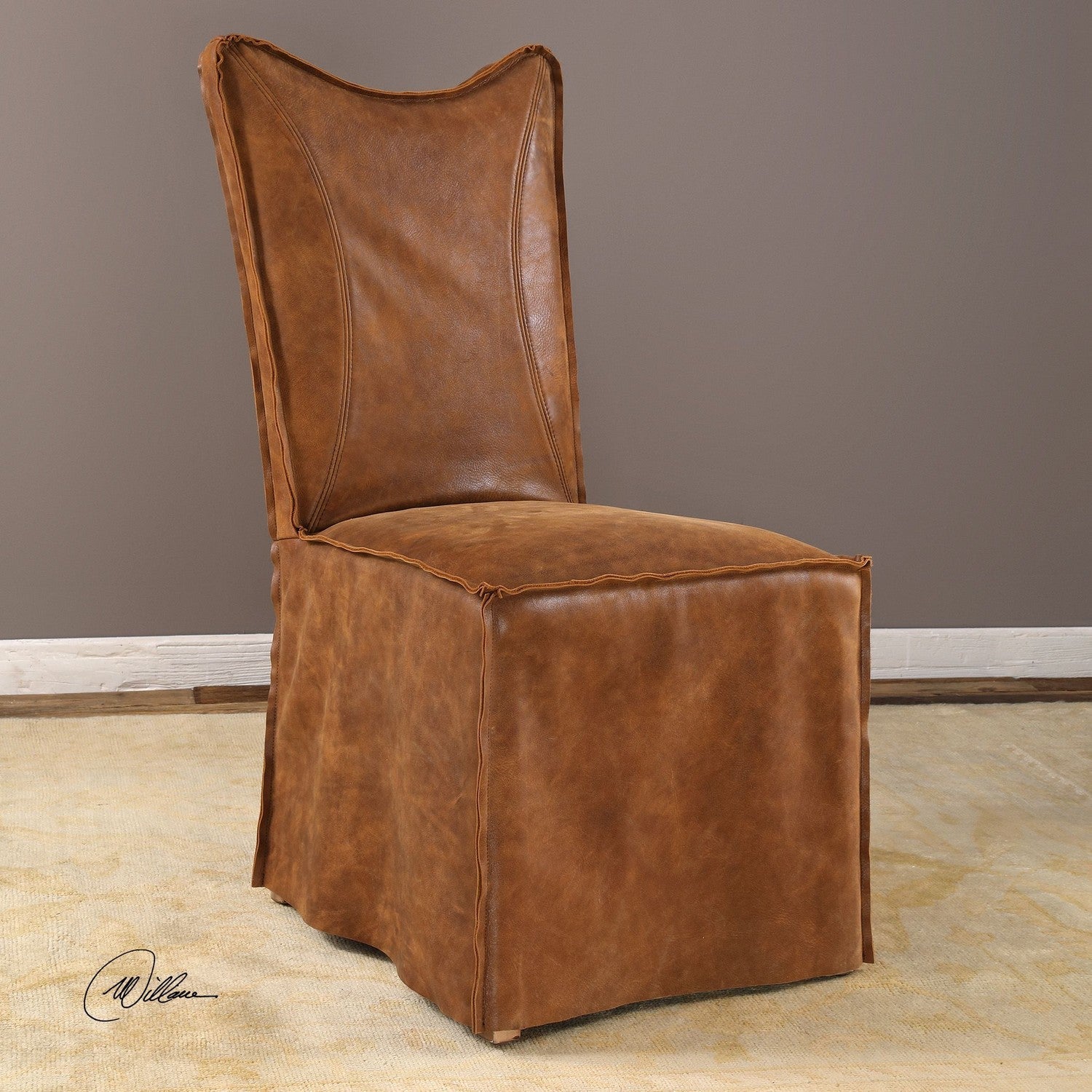 Uttermost - 23447-2 - Chairs, Set Of 2 - Delroy - Natural