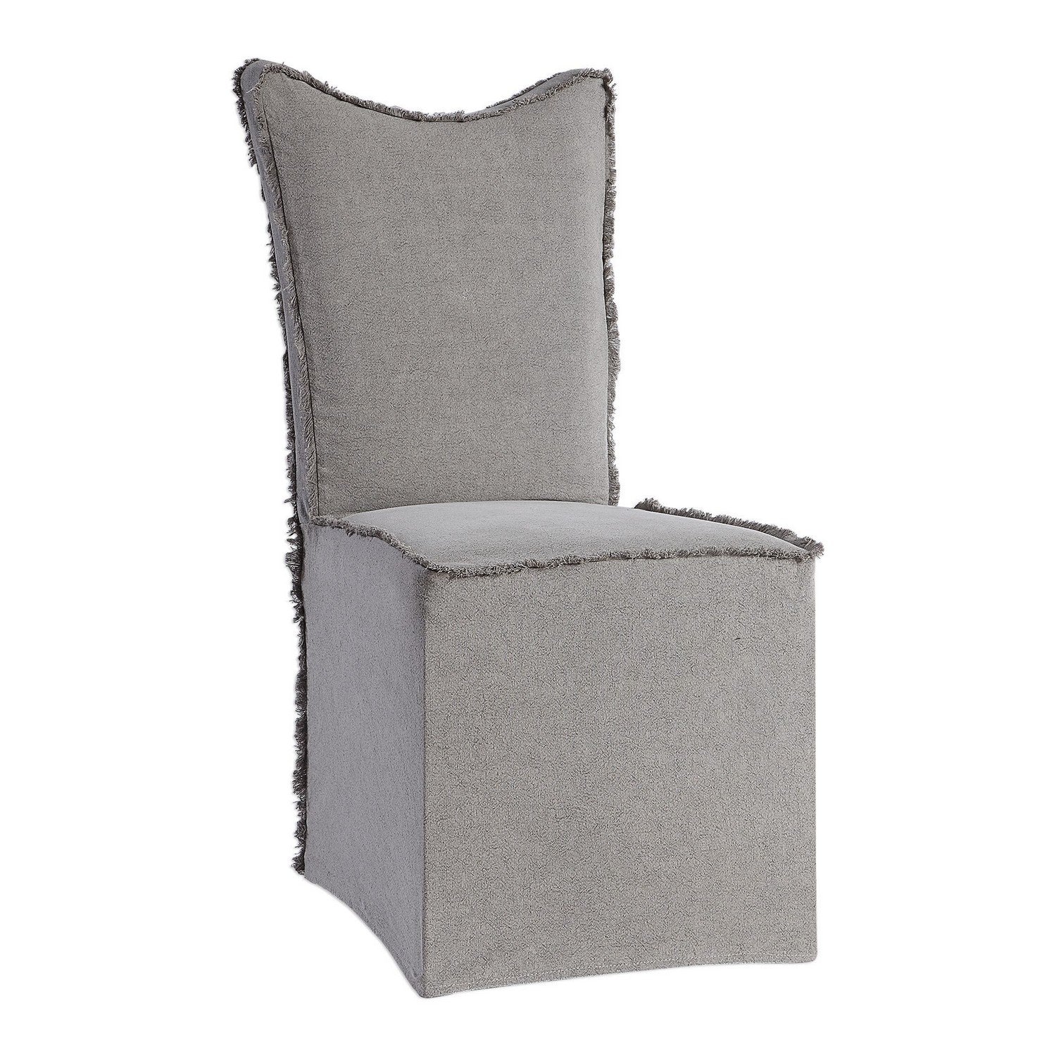 Uttermost - 23462-2 - Armless Chairs, Set Of 2 - Narissa - Gray Linen