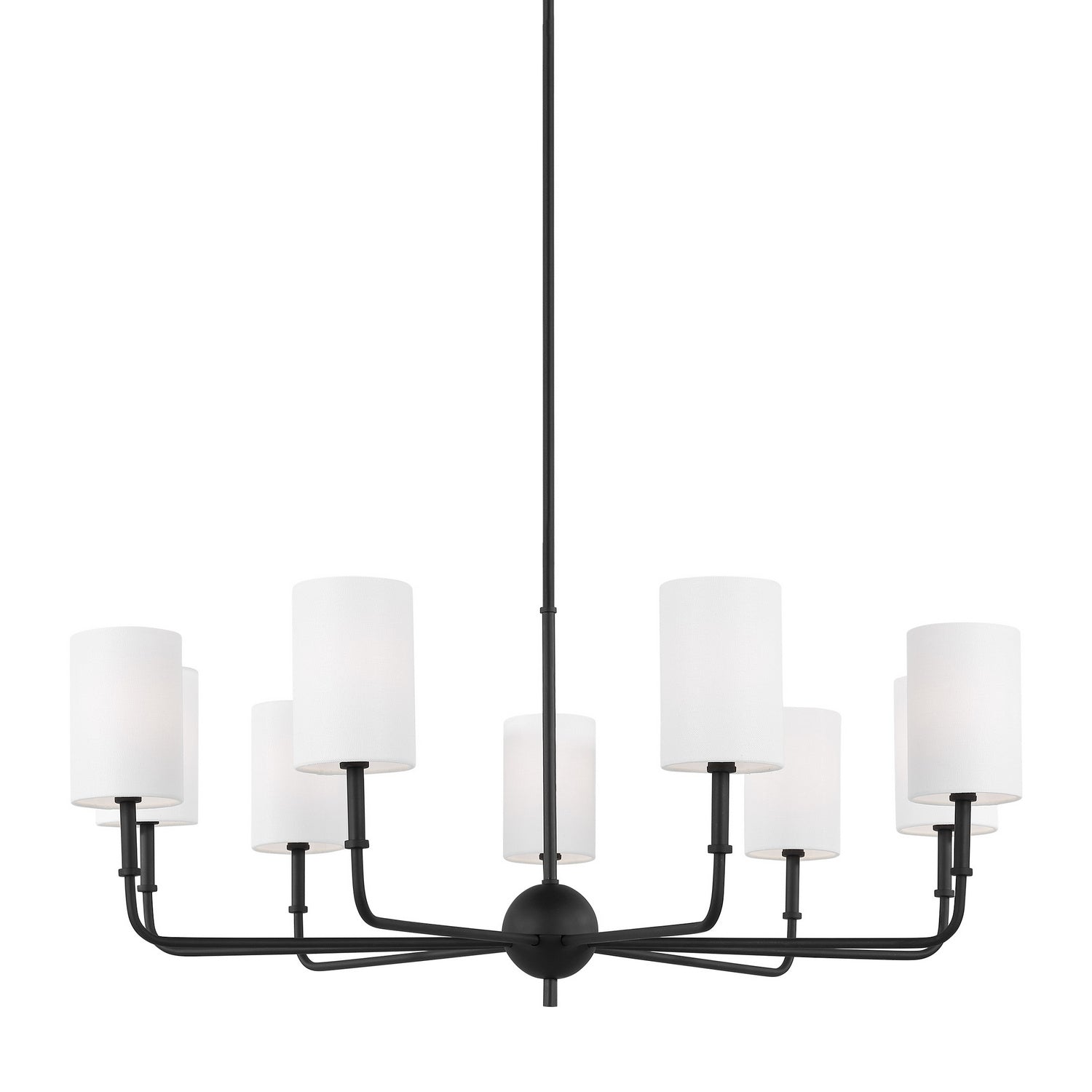 Visual Comfort Studio Canada - 3109309EN-112 - LED Chandelier - Foxdale - Midnight Black