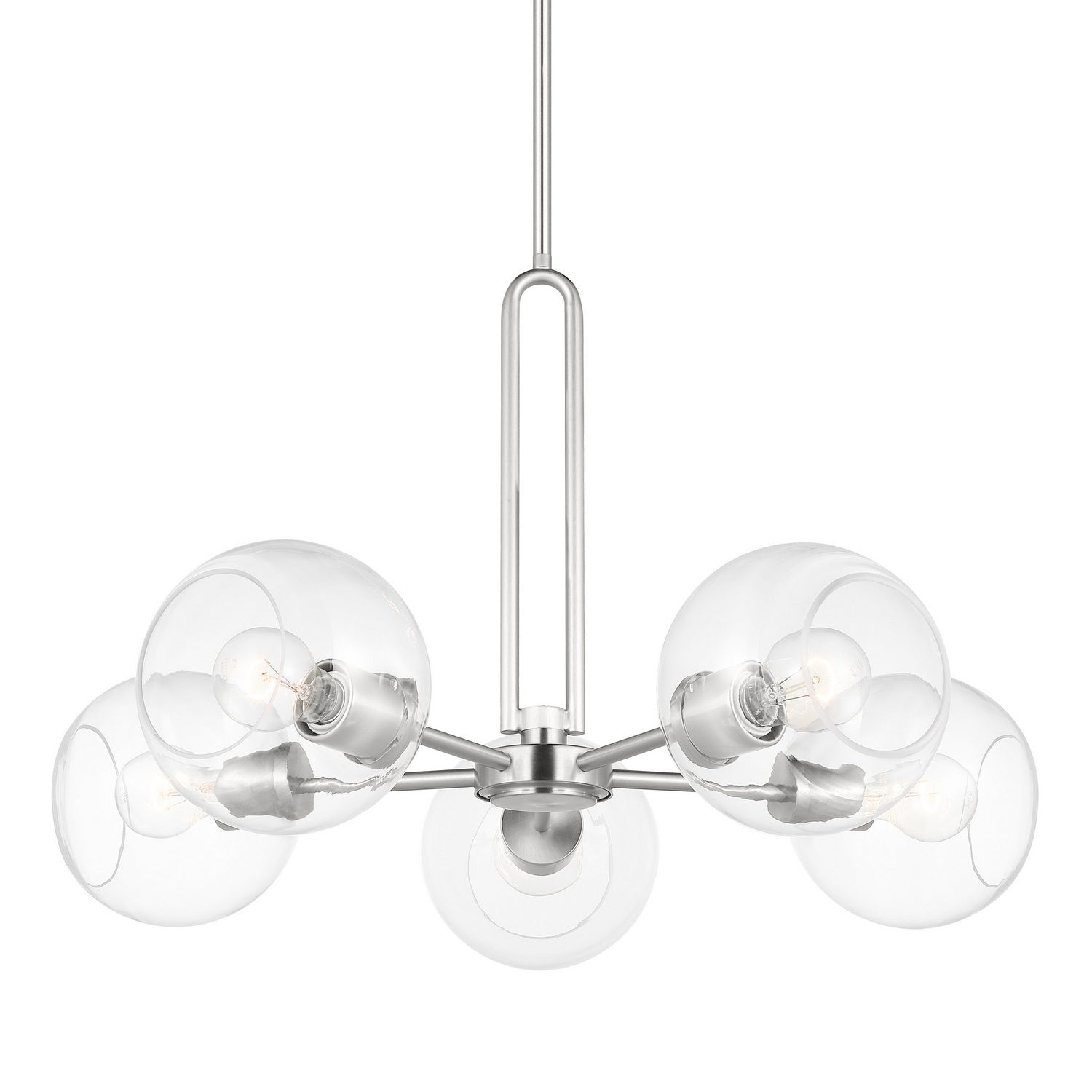 Visual Comfort Studio Canada - 3155705-962 - Five Light Chandelier - Codyn - Brushed Nickel