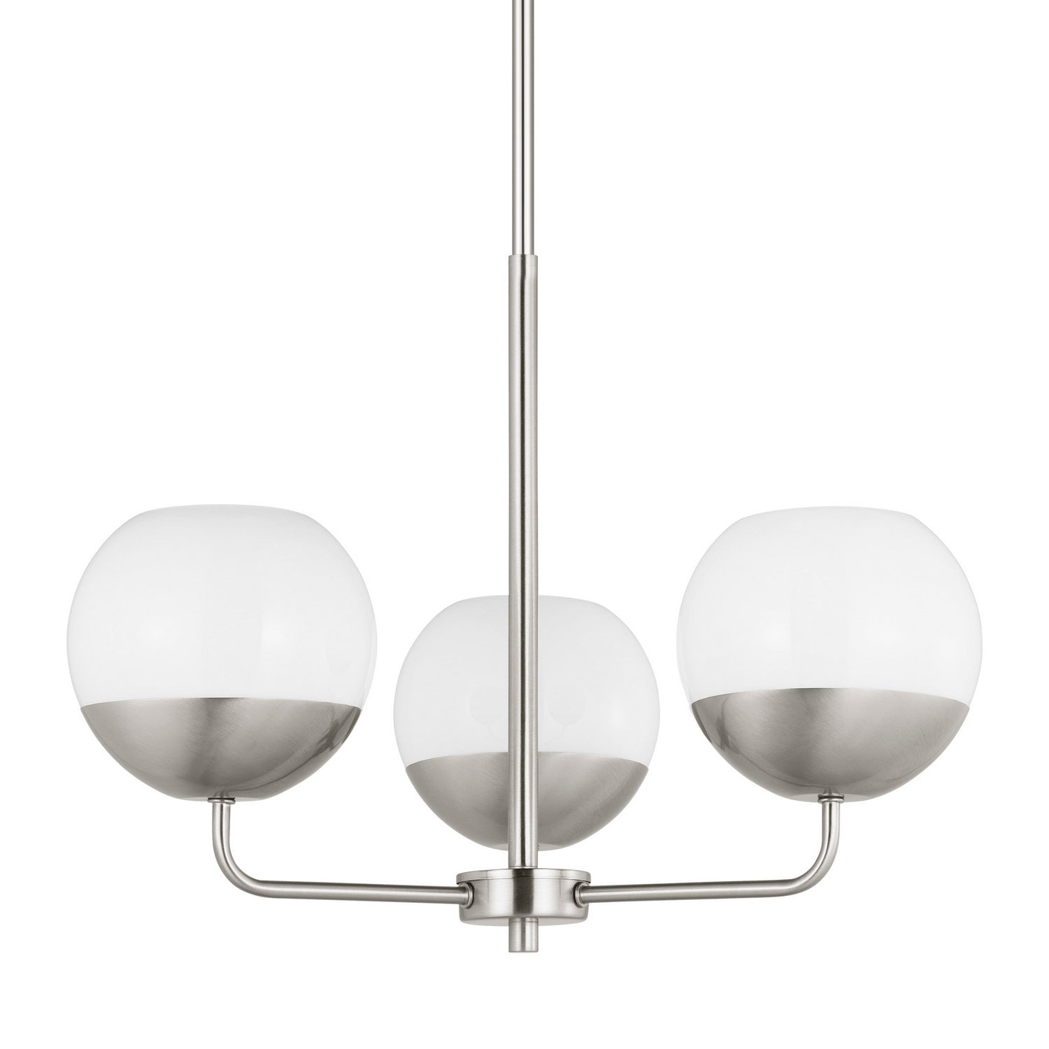 Visual Comfort Studio Canada - 3168103-962 - Three Light Chandelier - Alvin - Brushed Nickel