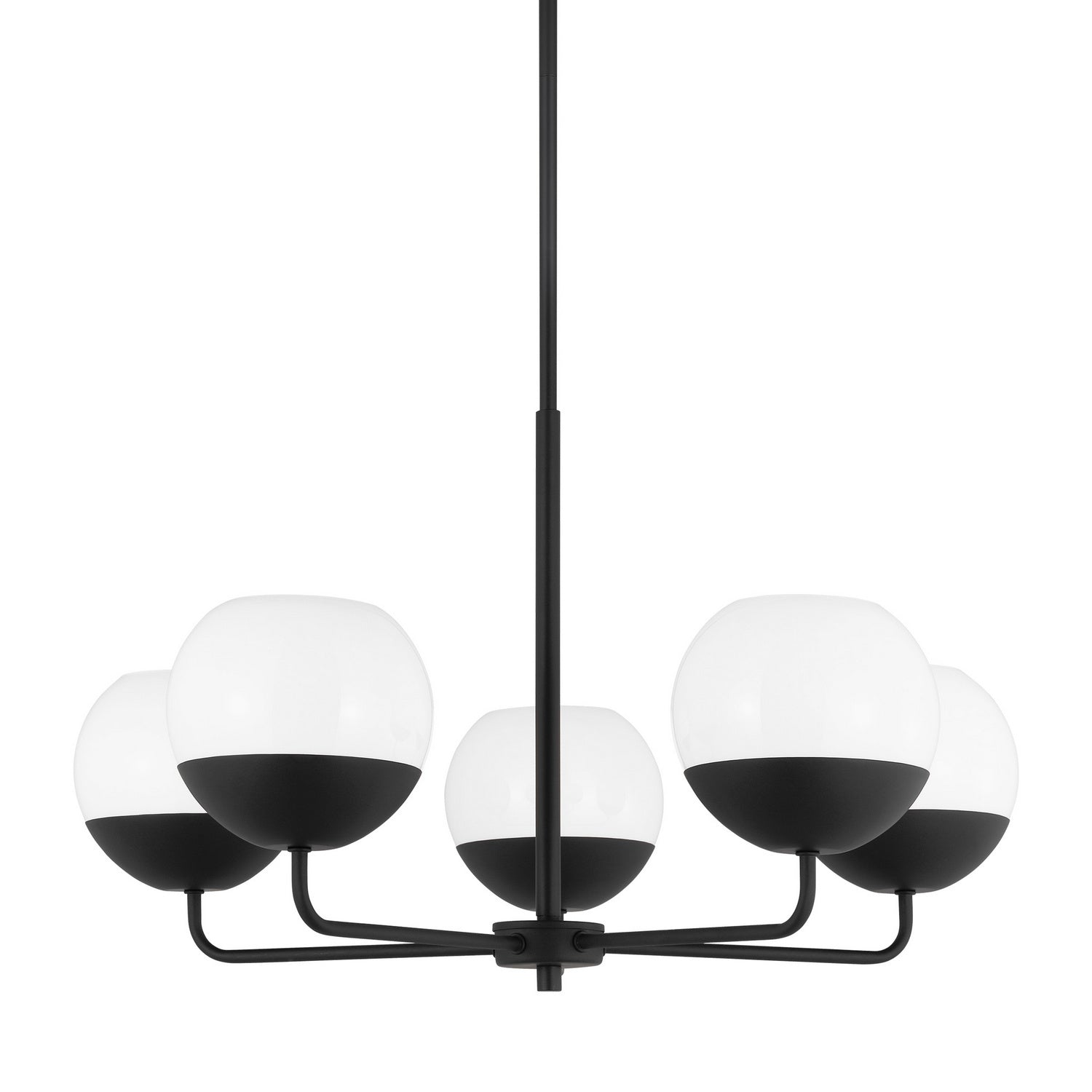 Visual Comfort Studio Canada - 3168105-112 - Five Light Chandelier - Alvin - Midnight Black