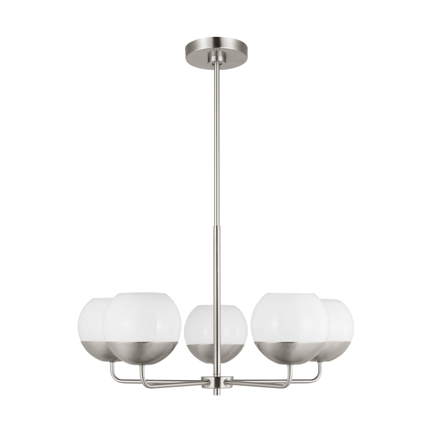 Visual Comfort Studio Canada - 3168105-962 - Five Light Chandelier - Alvin - Brushed Nickel