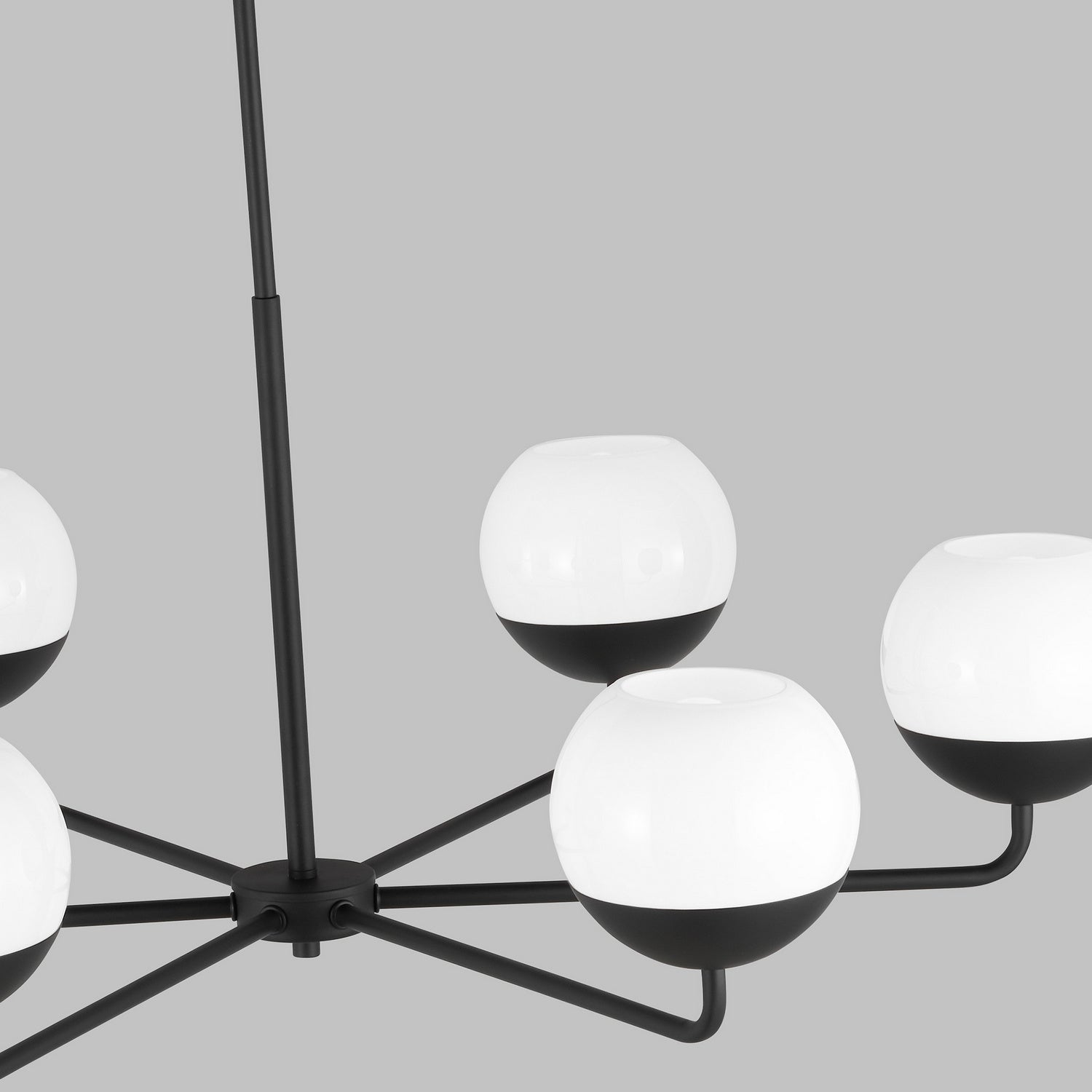 Visual Comfort Studio Canada - 3168106-112 - Six Light Chandelier - Alvin - Midnight Black