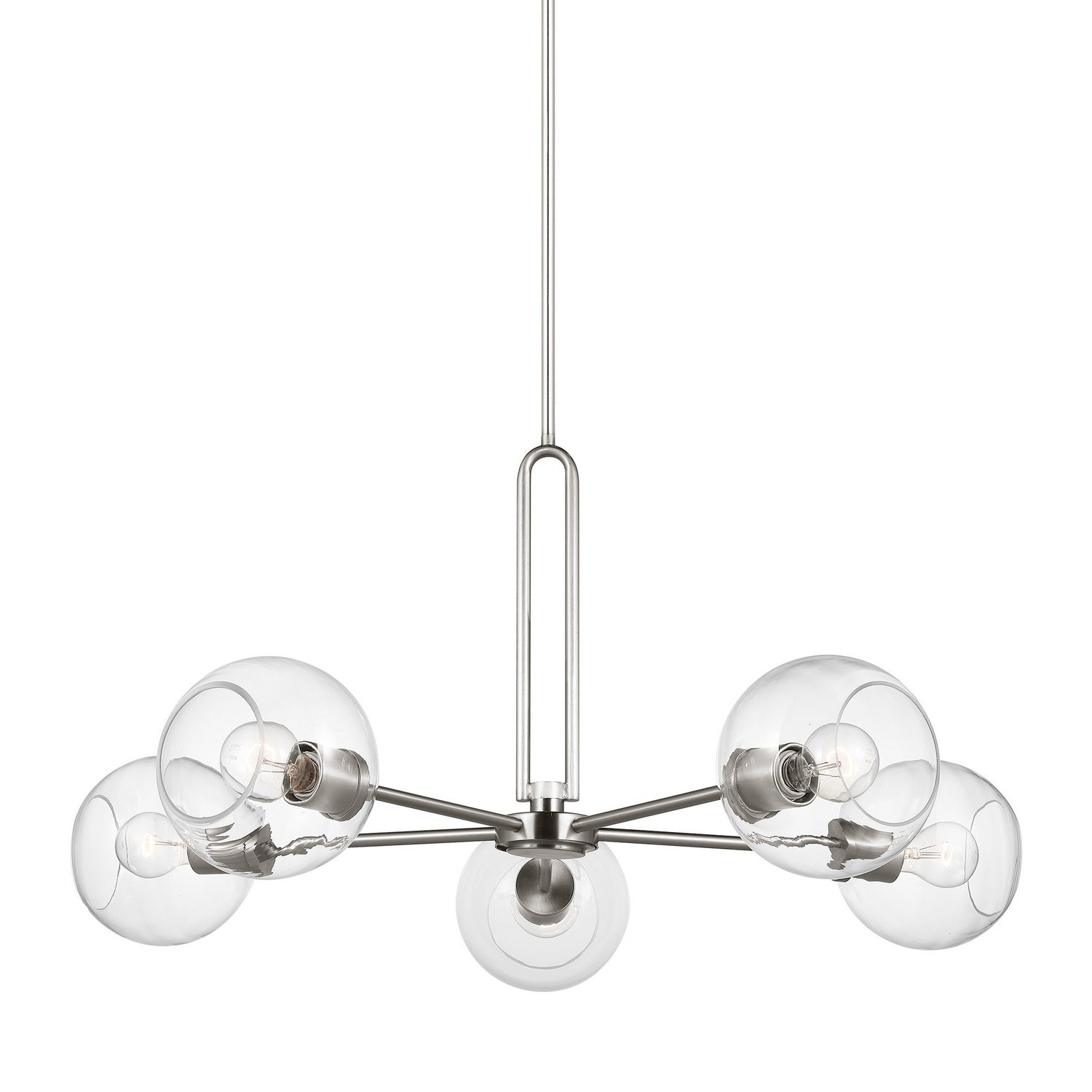 Visual Comfort Studio Canada - 3255705-962 - Five Light Chandelier - Codyn - Brushed Nickel