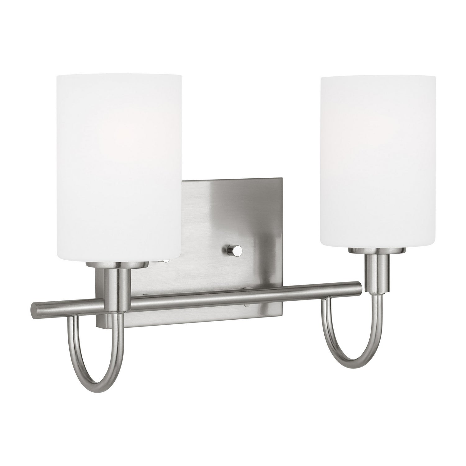 Visual Comfort Studio Canada - 4457102EN3-962 - LED Bath Wall Sconce - Oak Moore - Brushed Nickel