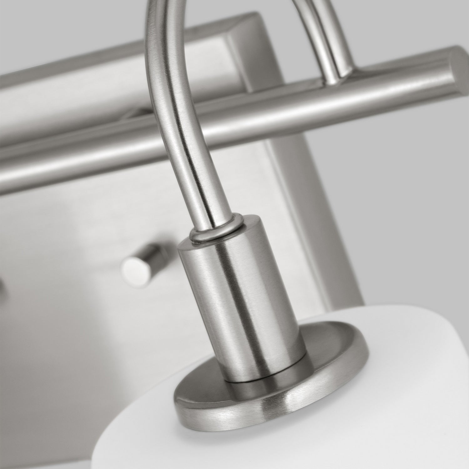 Visual Comfort Studio Canada - 4457102EN3-962 - LED Bath Wall Sconce - Oak Moore - Brushed Nickel