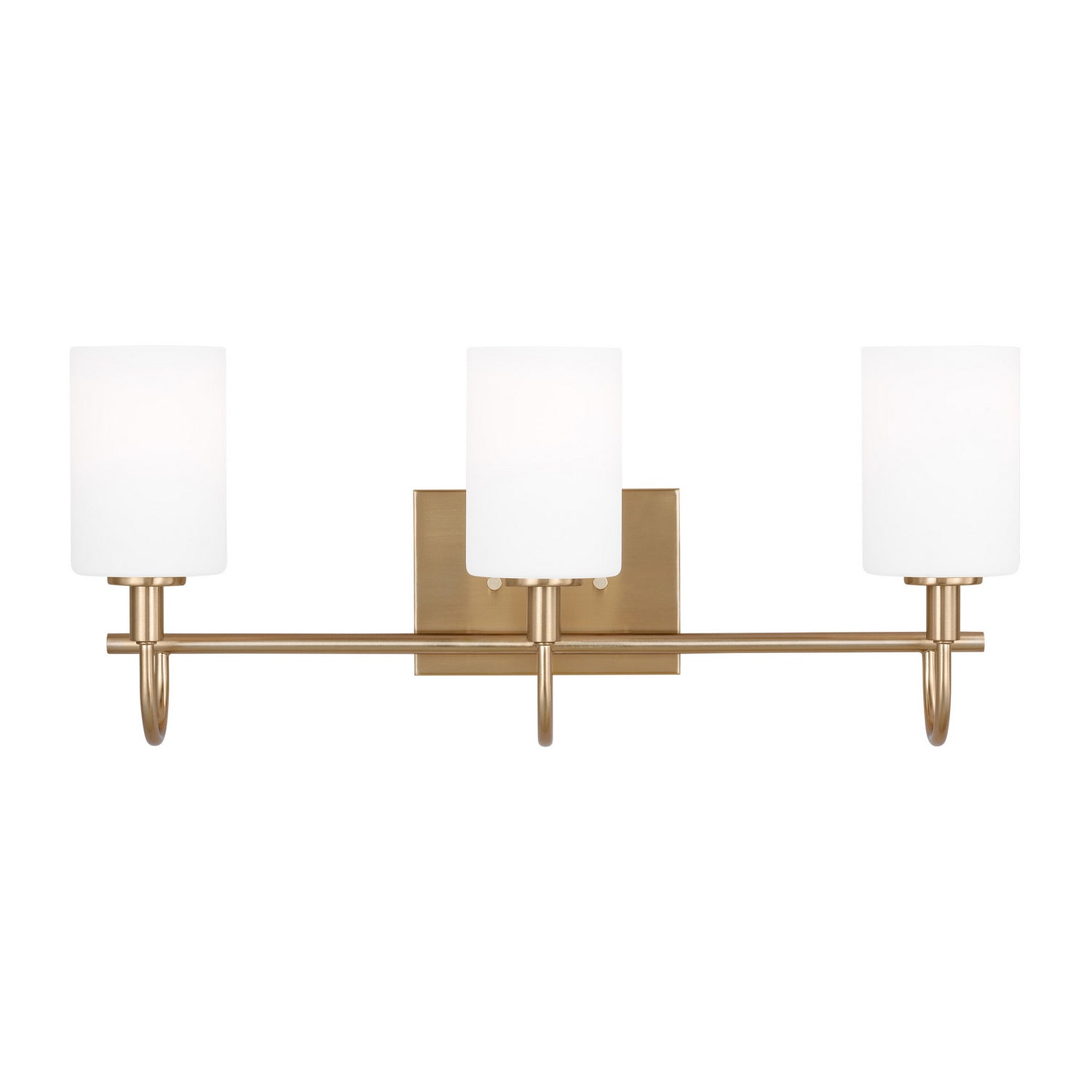 Visual Comfort Studio Canada - 4457103-848 - Three Light Bath Vanity - Oak Moore - Satin Brass
