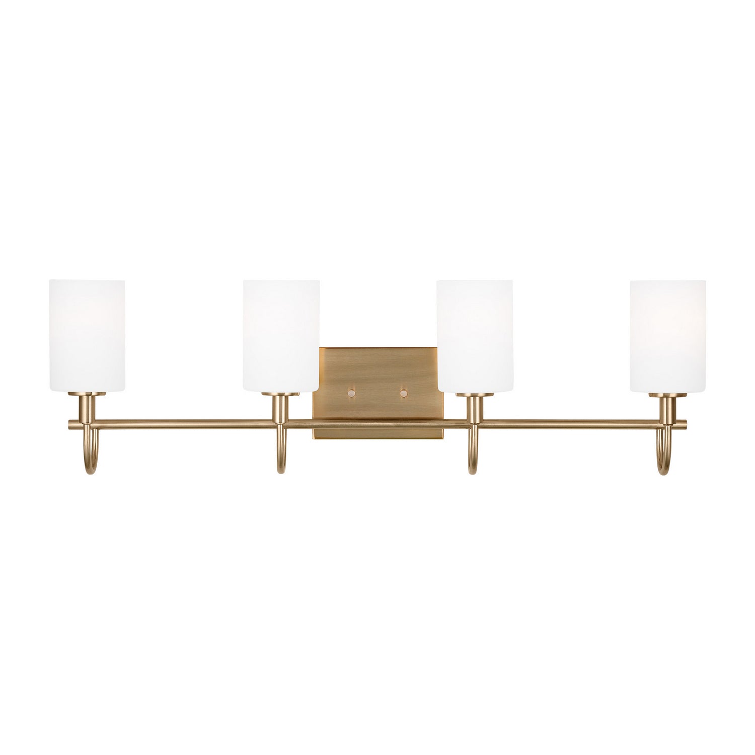 Visual Comfort Studio Canada - 4457104-848 - Four Light Bath Vanity - Oak Moore - Satin Brass