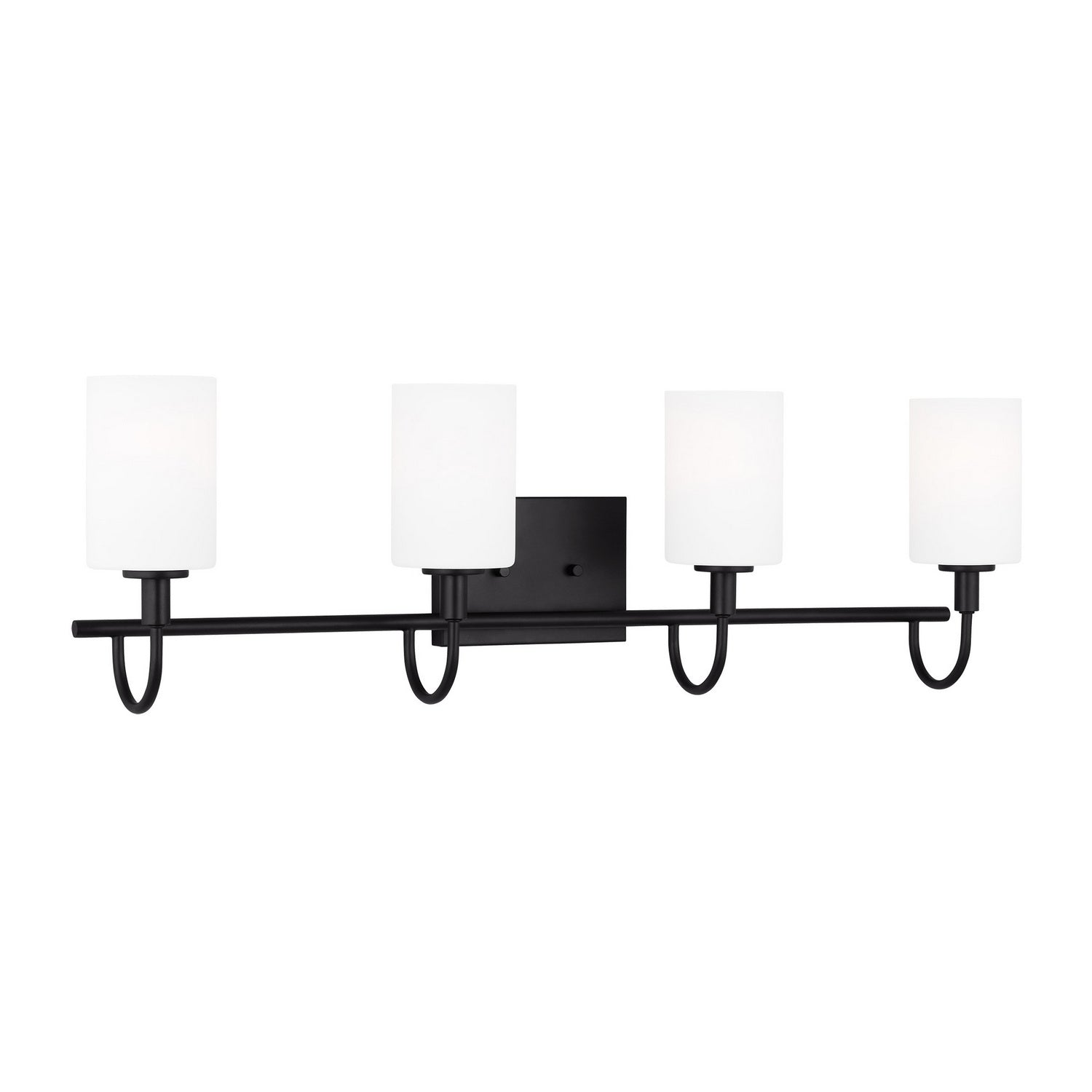 Visual Comfort Studio Canada - 4457104EN3-112 - LED Bath Wall Sconce - Oak Moore - Midnight Black