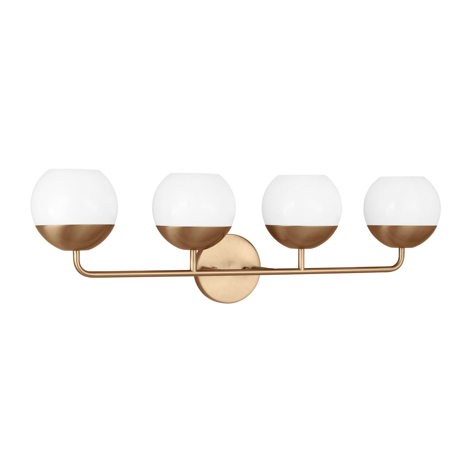 Visual Comfort Studio Canada - 4468104-848 - Four Light Bath Vanity - Alvin - Satin Brass