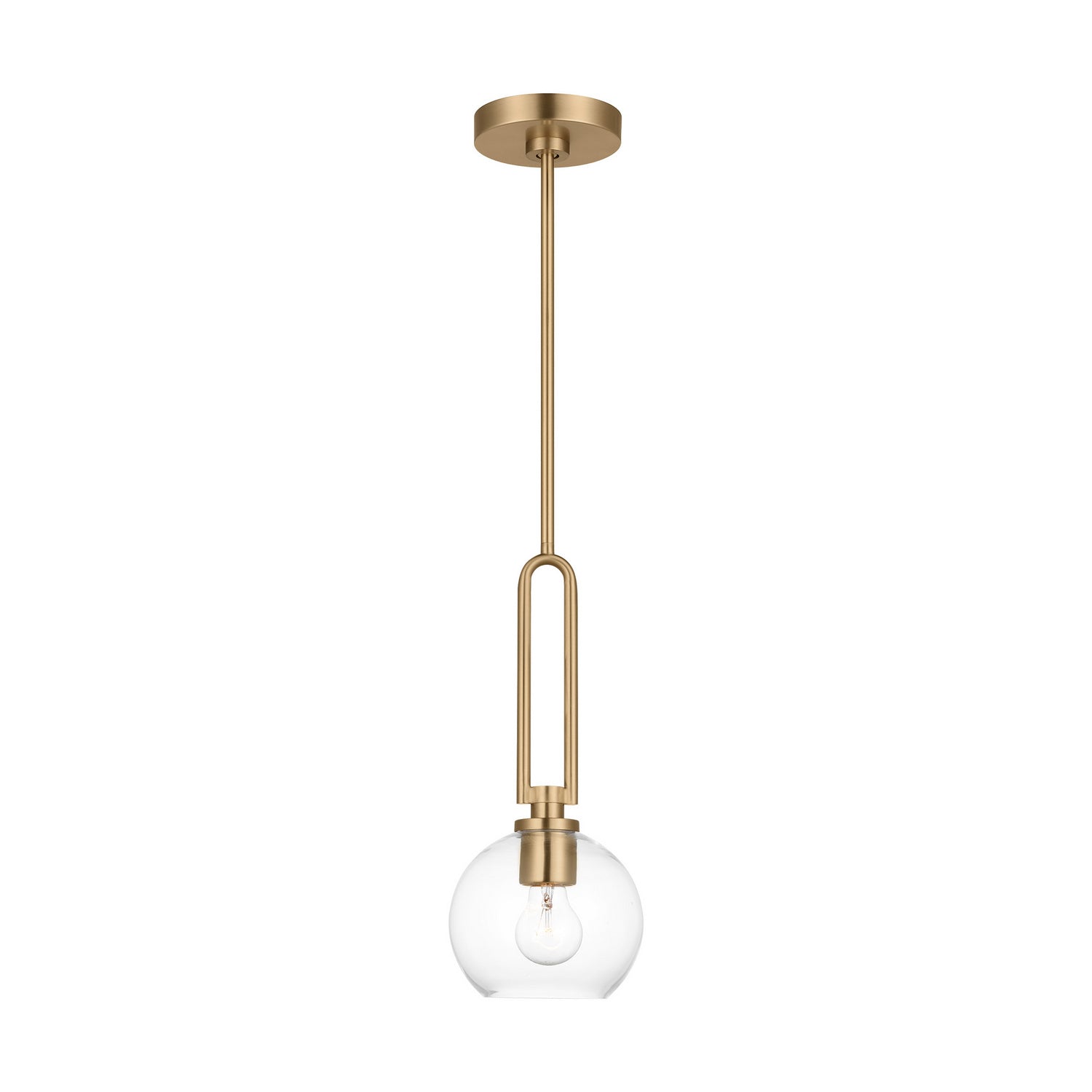 Visual Comfort Studio Canada - 6155701-848 - One Light Pendant - Codyn - Satin Brass