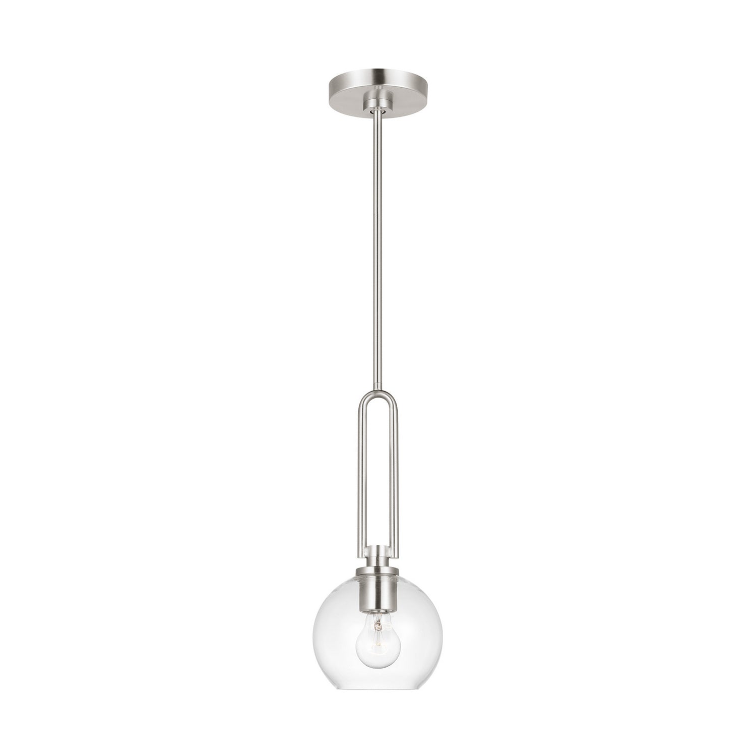 Visual Comfort Studio Canada - 6155701-962 - One Light Pendant - Codyn - Brushed Nickel